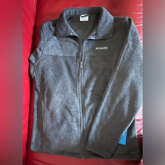 New Columbia Fleece Zip Up Jacket For Men - Picture 1 of 6